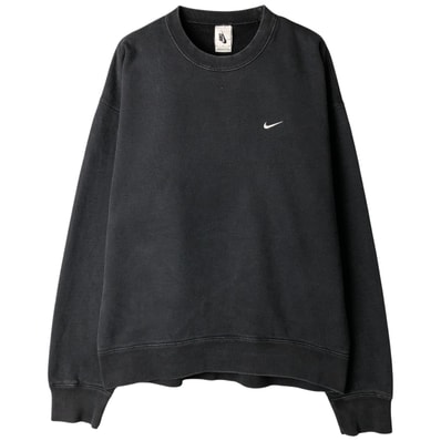 古着 ナイキ NIKE ワンポイントロゴスウェットシャツ トレーナー メンズM相当/eaa609140