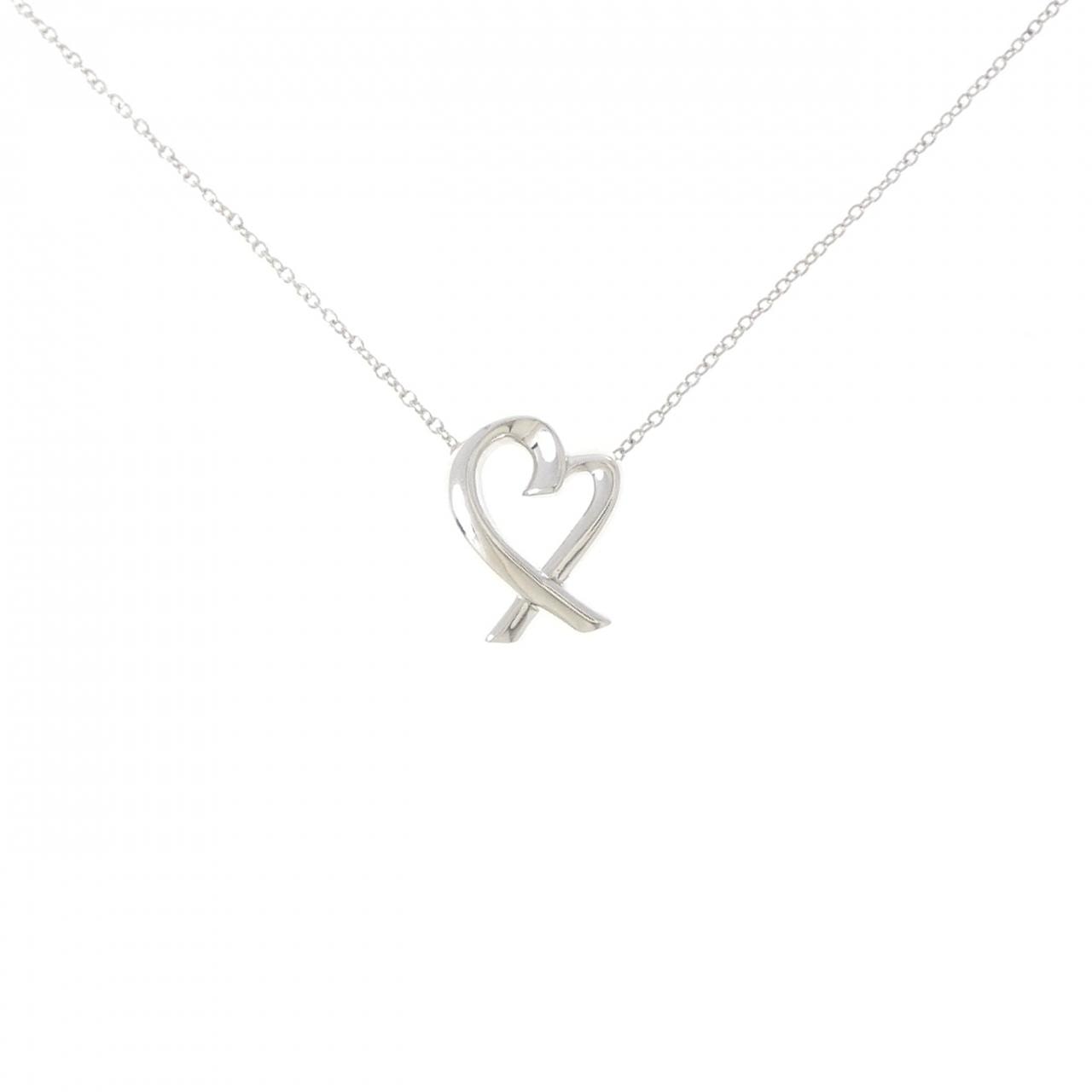 ティファニー ラビングハート スモール ネックレス