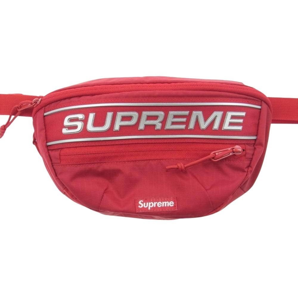 Supreme シュプリーム ショルダーバッグ 23AW Waist Bag ウエスト ショルダー ボディ  バッグ レッド系【中古】