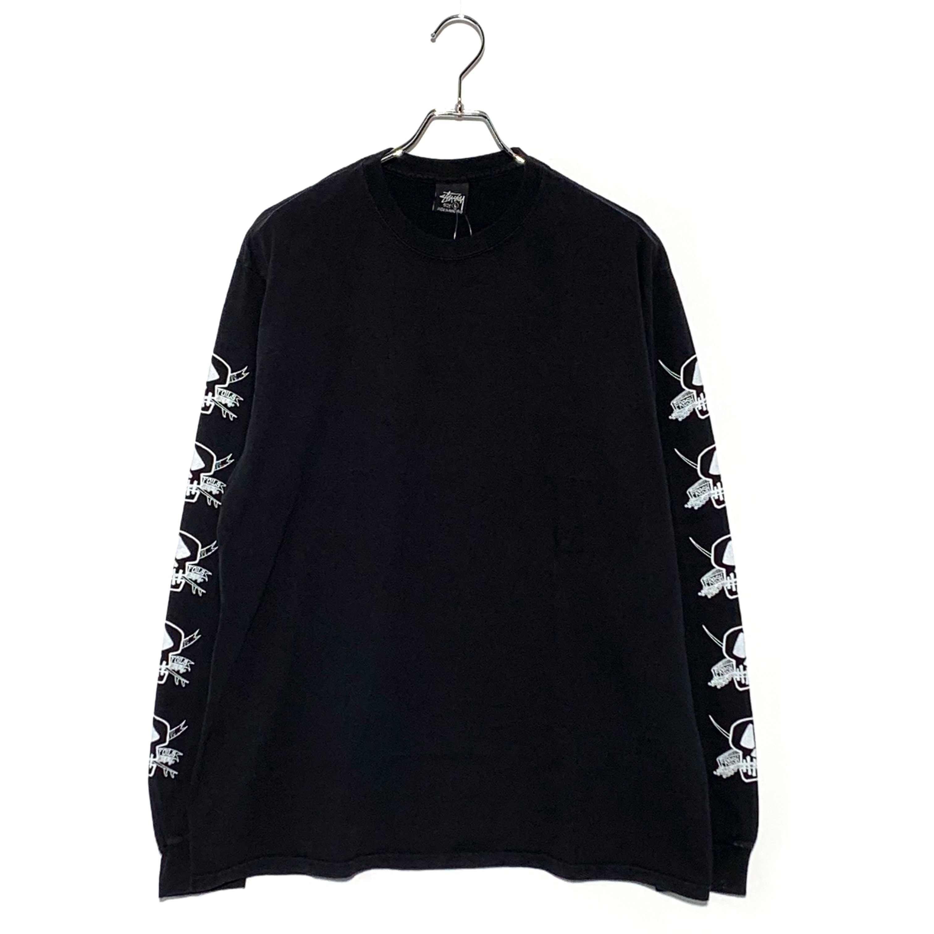 Stussy Foils Pigment Dyed LS Tee "Black" (FA24)