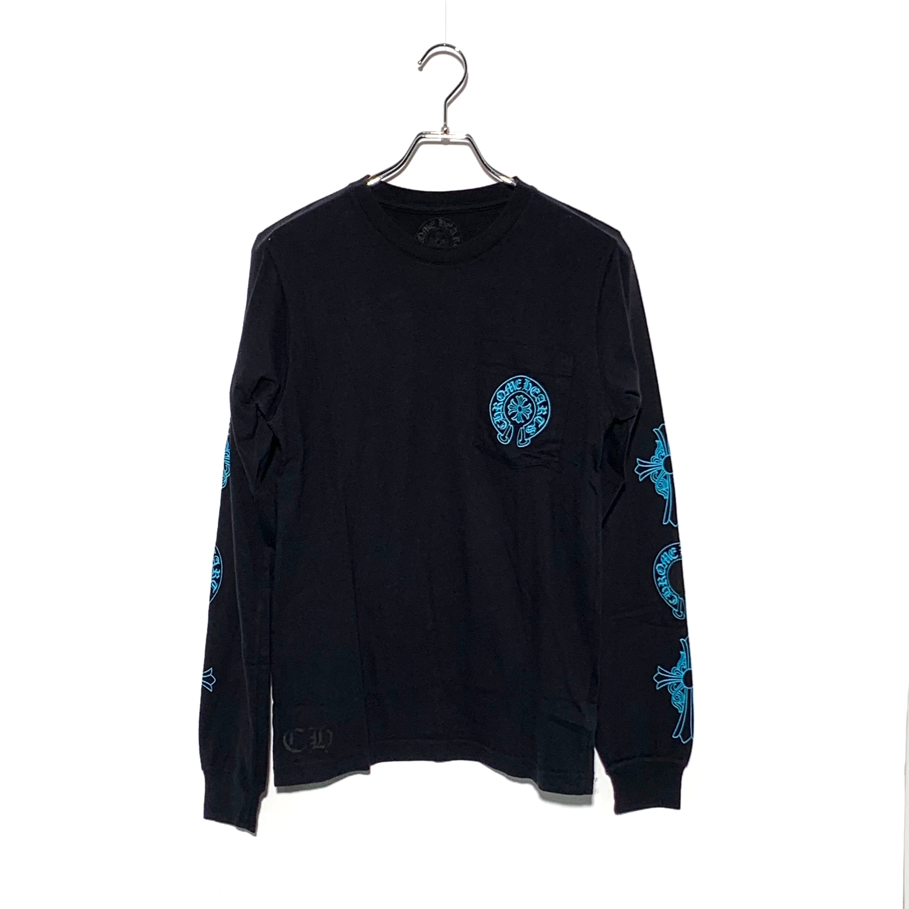 Chrome Hearts 3 Cross Logo L/S T-shirt "Black"