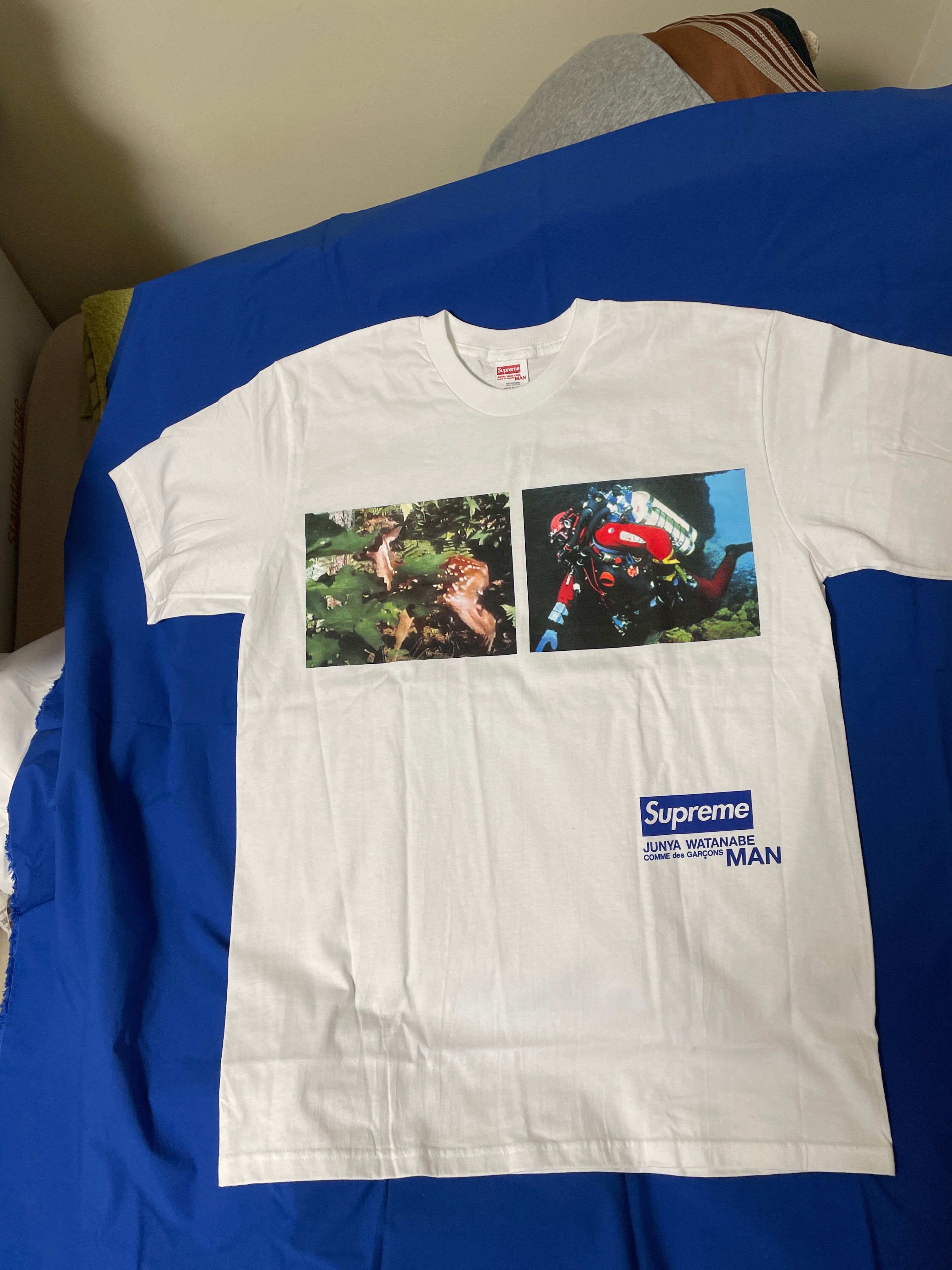 Supreme / JUNYA WATANABE COMME des GARCONS MAN Nature Tee "White"