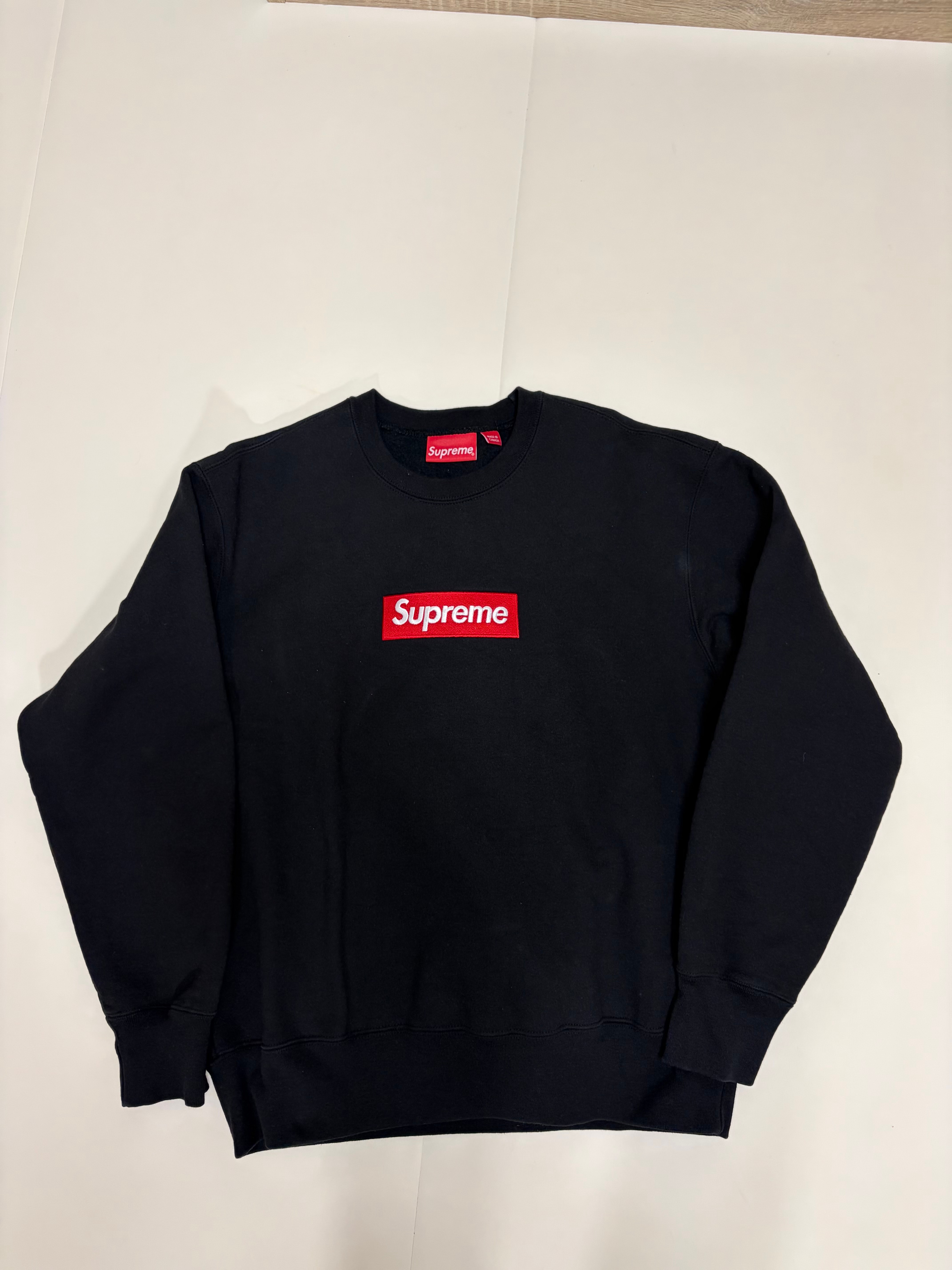 Supreme Box Logo Crewneck "Black" (22FW)