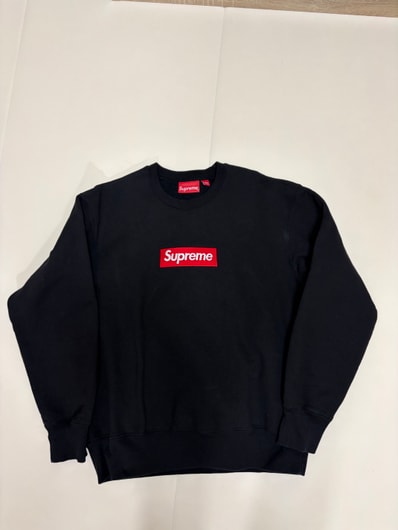 Supreme Box Logo Crewneck "Black" (22FW)