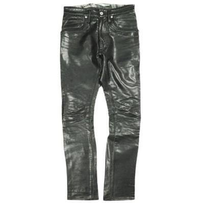 nonnative ノンネイティブ 日本製 DWELLER 5P JEANS COW LEATHER カウレザーパンツ NN-P2808 00 BLACK ボトムス g26566