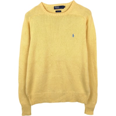 古着 ラルフローレン Ralph Lauren POLO by Ralph Lauren コットンニットセーター メンズM相当/eaa654431
