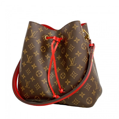 【6db1297】ルイヴィトン ショルダーバッグ モノグラム ネオノエMM M44021 ブラウン コクリコ【中古】レディース