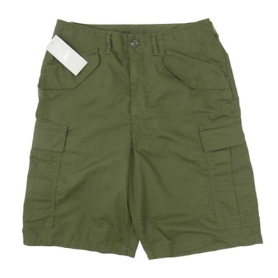 BEAMS ビームス ショートパンツ 6ポケット カーゴ ショーツ ハーフパンツ カーキ系 S【新古品】【未使用】【中古】