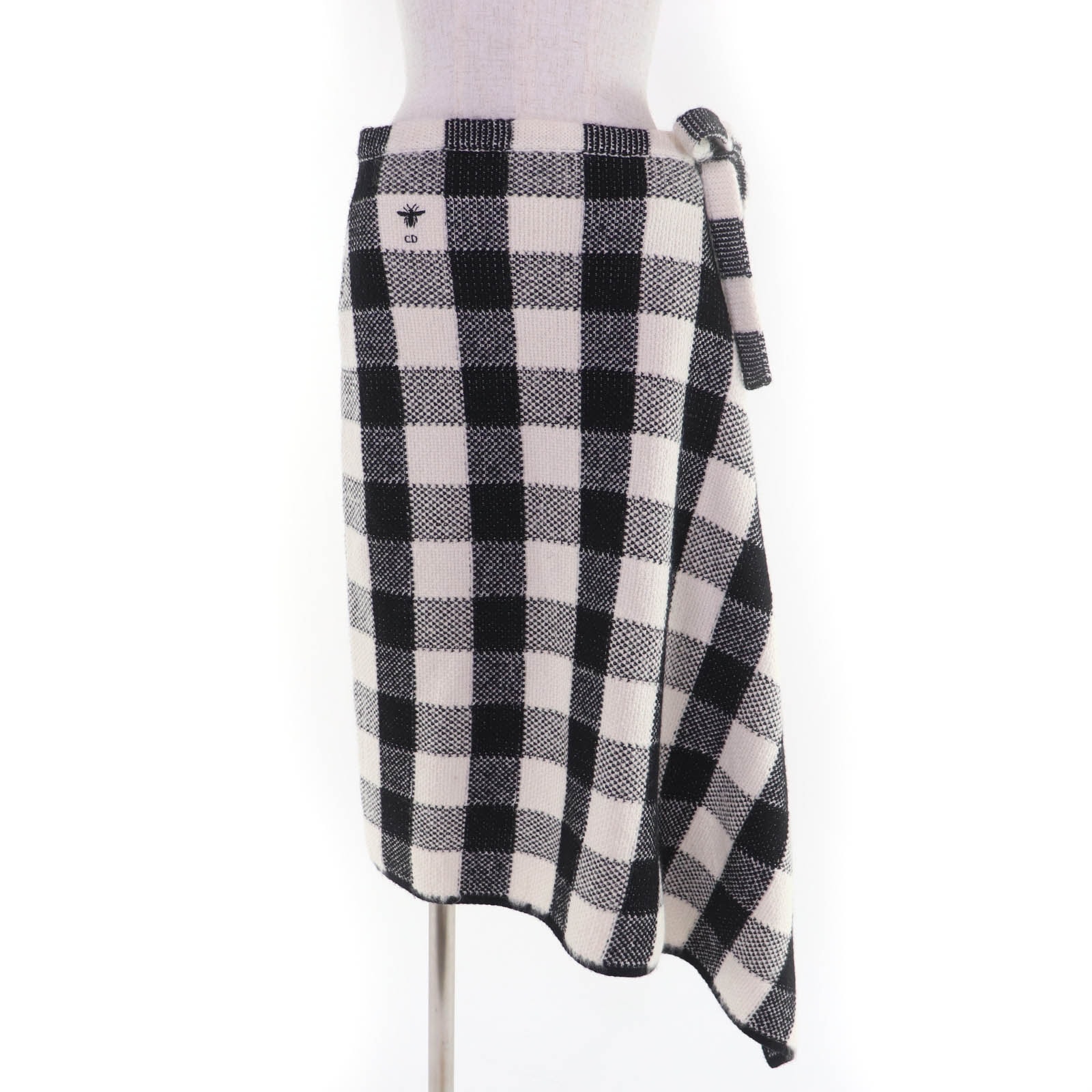 極美品 クリスチャンディオール ロングスカート 40 344J06AM214