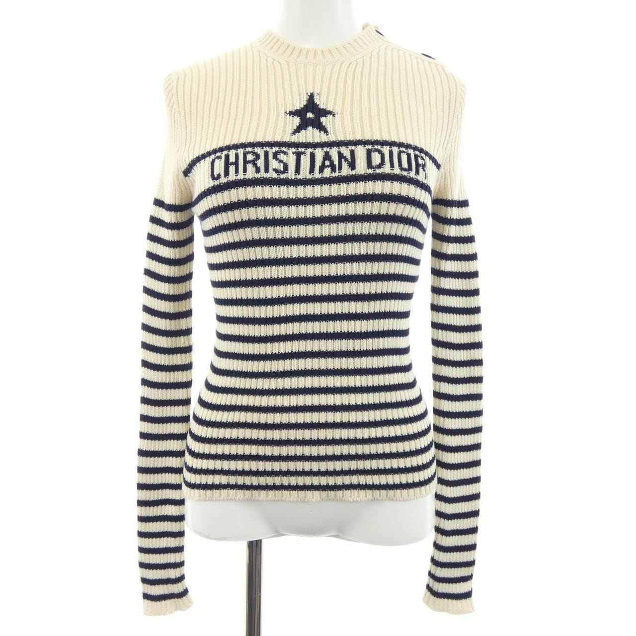 クリスチャンディオール CHRISTIAN DIOR DIOR MARINIERE DIORIVIERA 244S10AM730 ニット