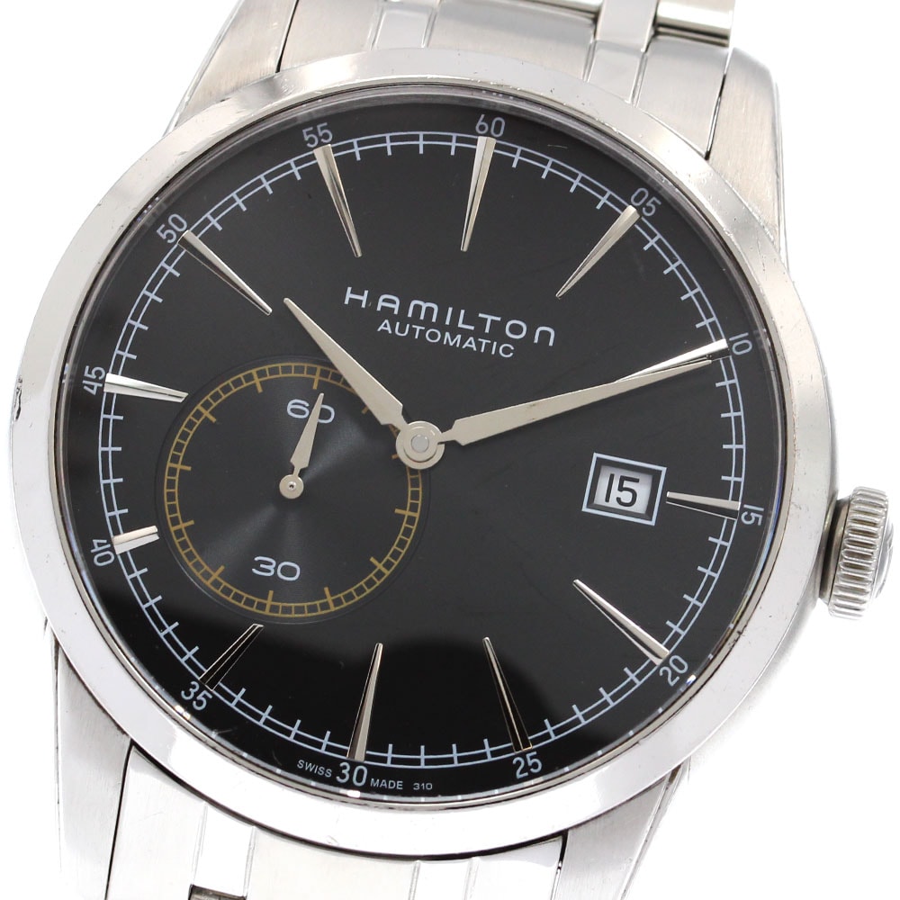 ハミルトン レイルロード デイト H405150 自動巻き メンズ 【中古】