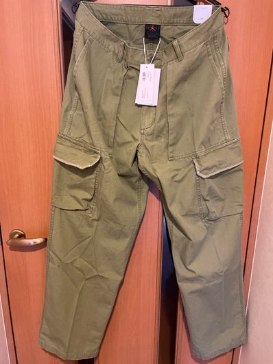UNION x Jordan x Bephies Beauty Supply Men's Cargo Pants "Green"