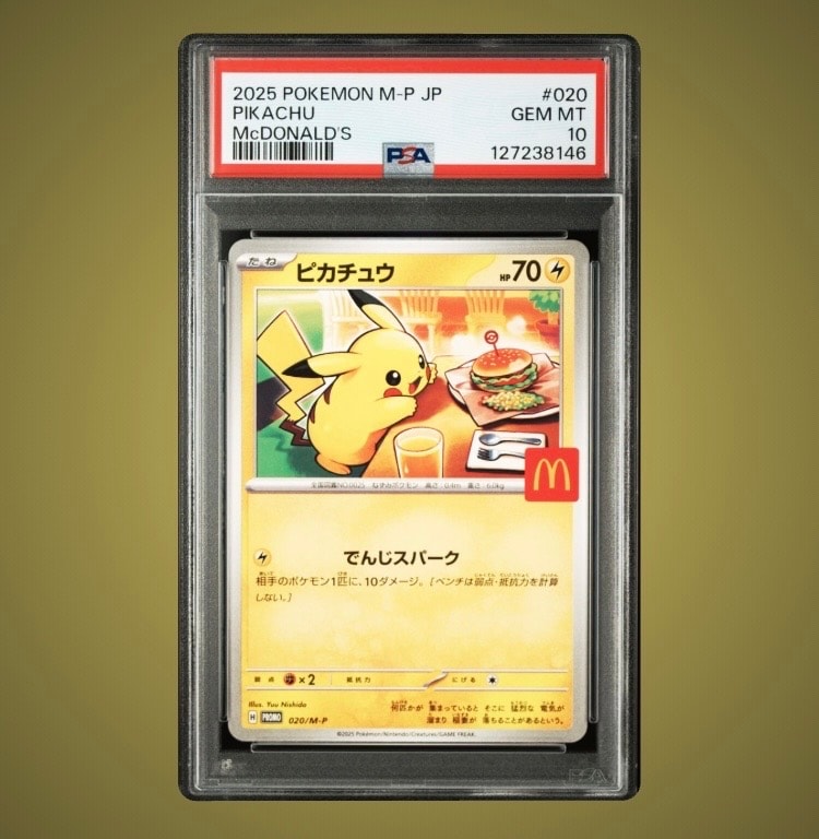 ピカチュウ P [M-P 020](プロモカードパック「マクドナルド ハッピーセット2025」)