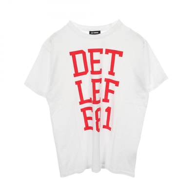 ラフシモンズ RAF SIMONS DETLEFE81 半袖Tシャツ 衣料品 トップス コットン メンズ ホワイト系 【中古】