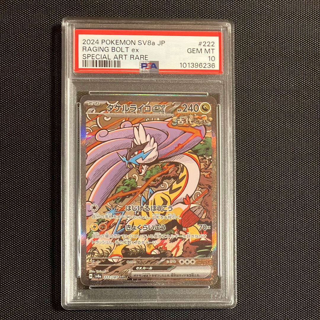 タケルライコex SAR [SV8a 222/187](ハイクラスパック「テラスタルフェスex」)