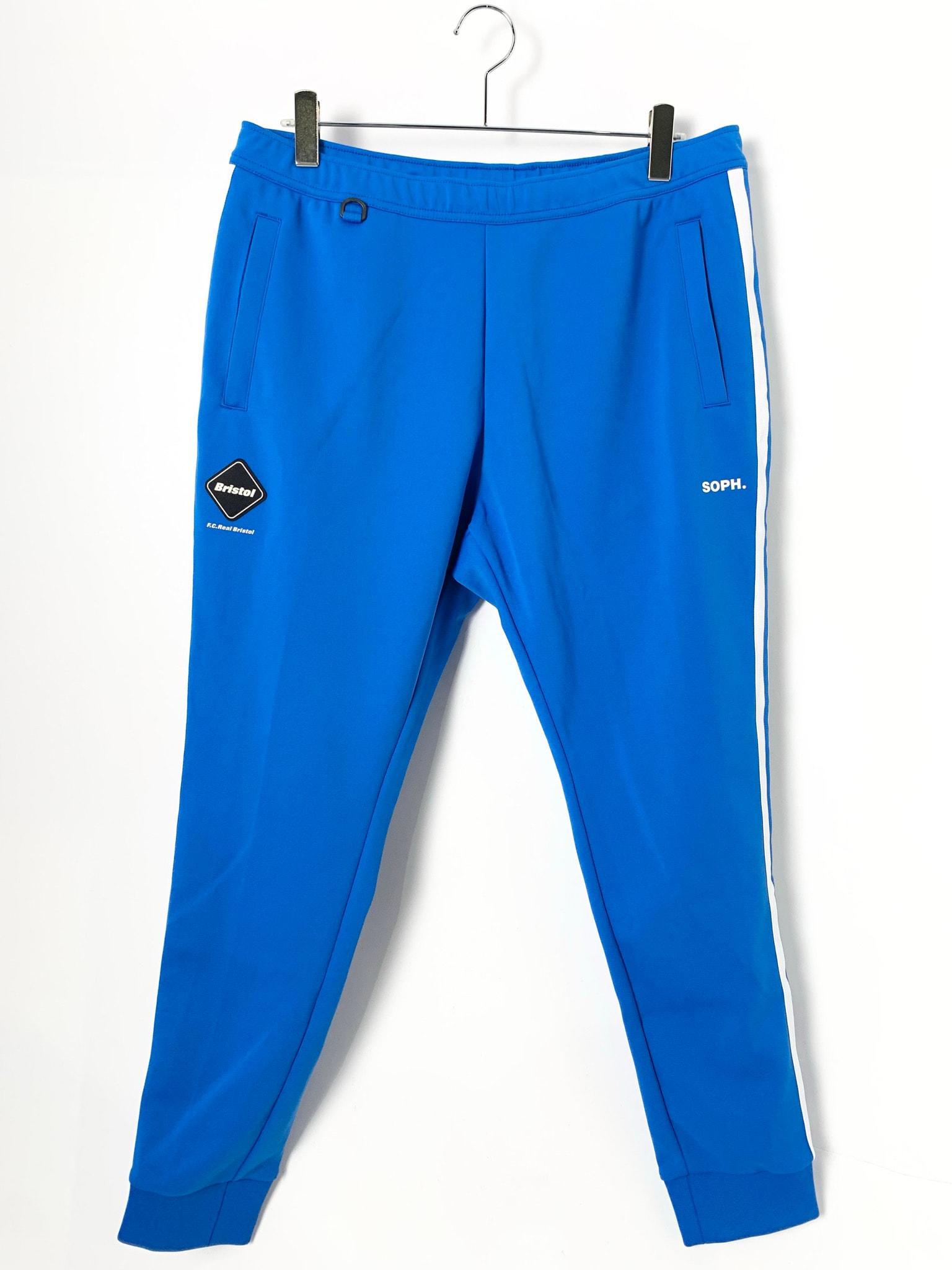 F.C.Real Bristol Training Track Ribbed Pants "Blue"