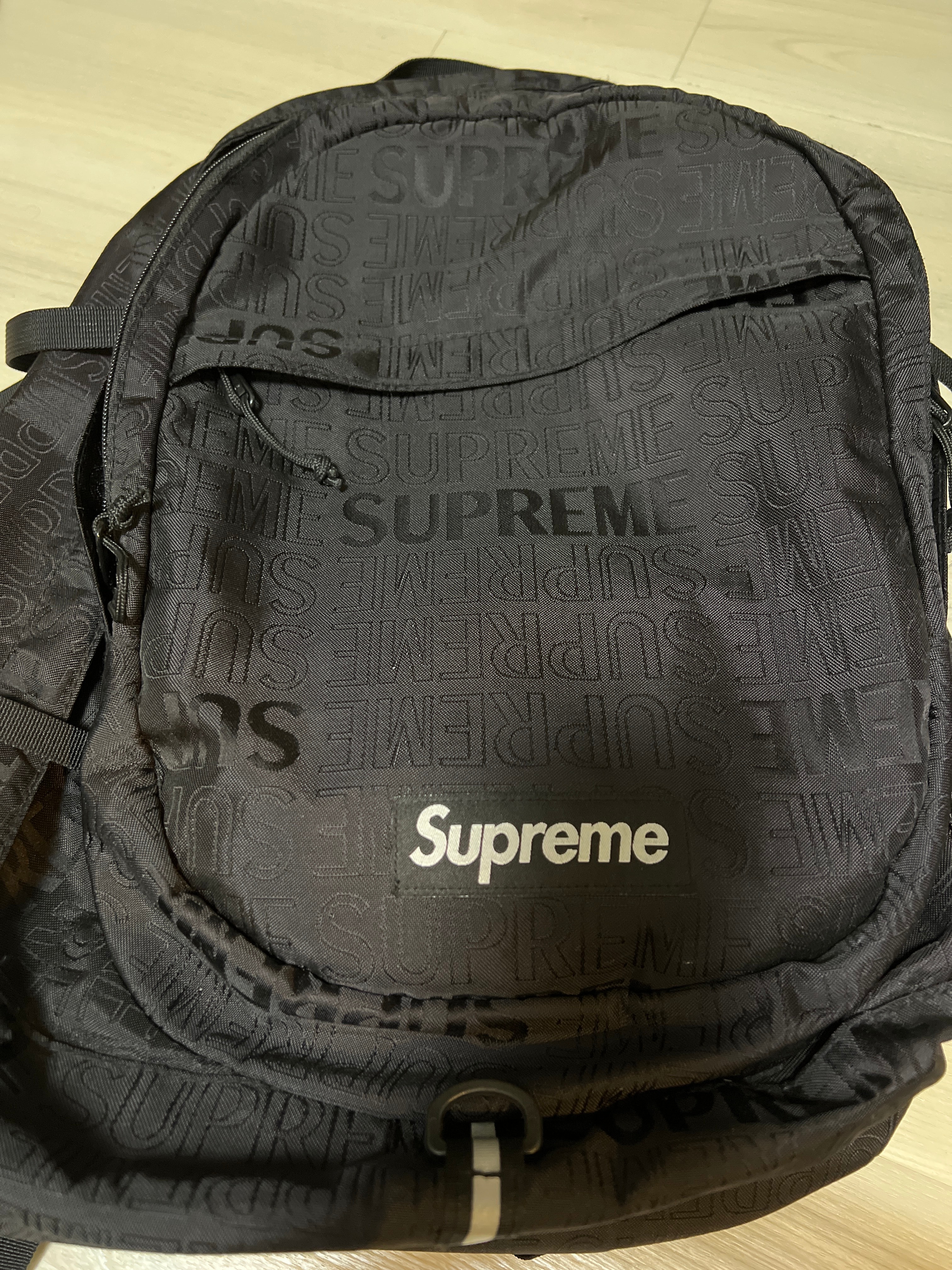 Supreme 19SS Backpack "Black"