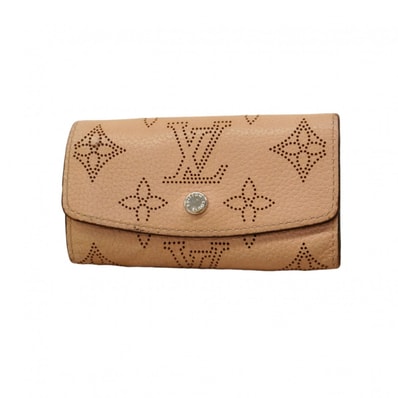 ★SALE【6cc4047-k】ルイヴィトン キーケース マヒナ ミュルティクレ4 M64056 マグノリア【中古】レディース