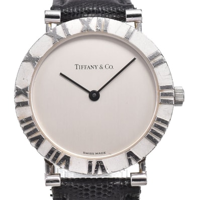 ティファニー TIFFANY&Co. M0640 アトラス SV925 クォーツ メンズ Q#146492