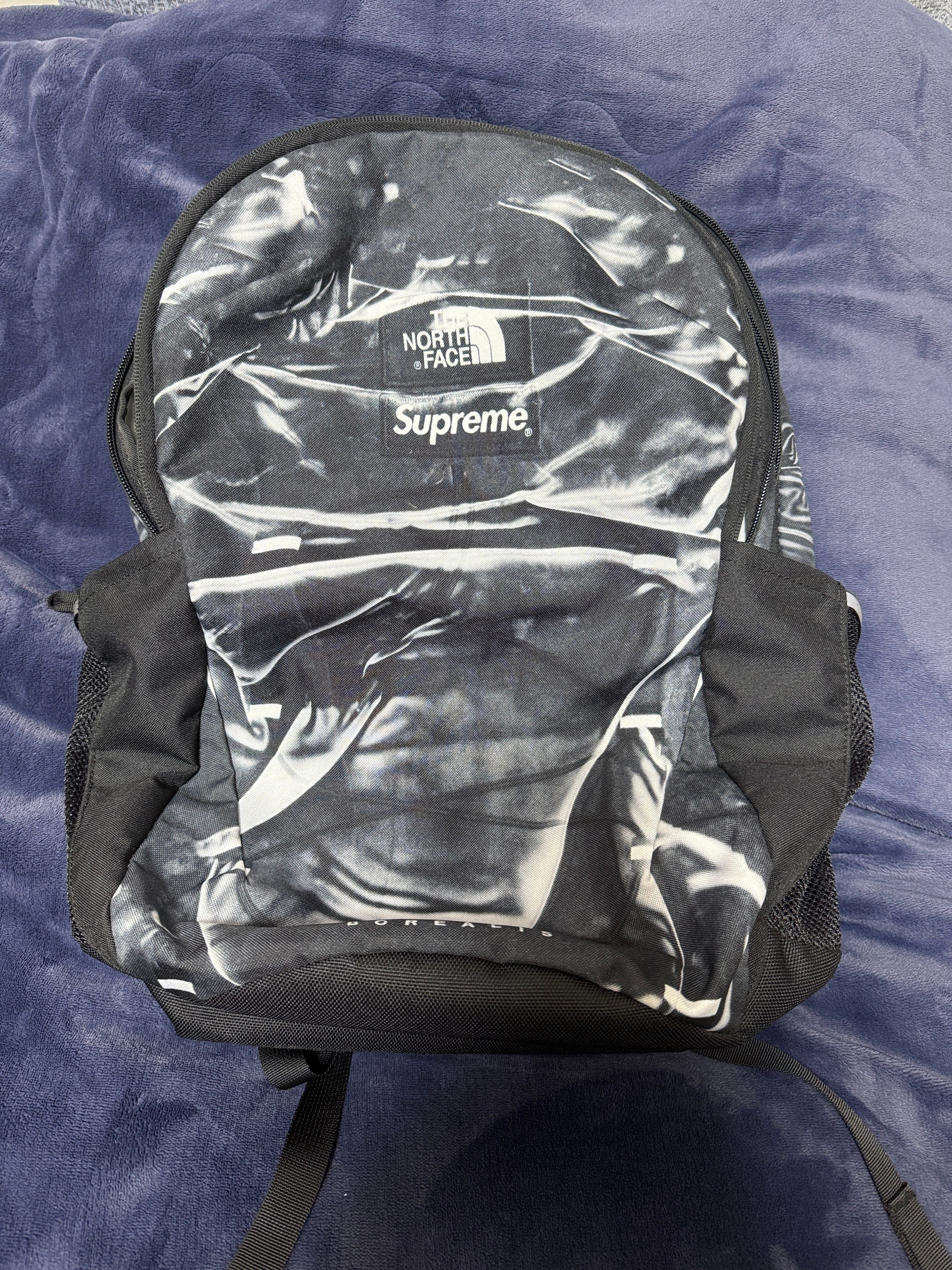 Supreme x The North Face Trompe Loeil Printed Borealis Backpack "Black"