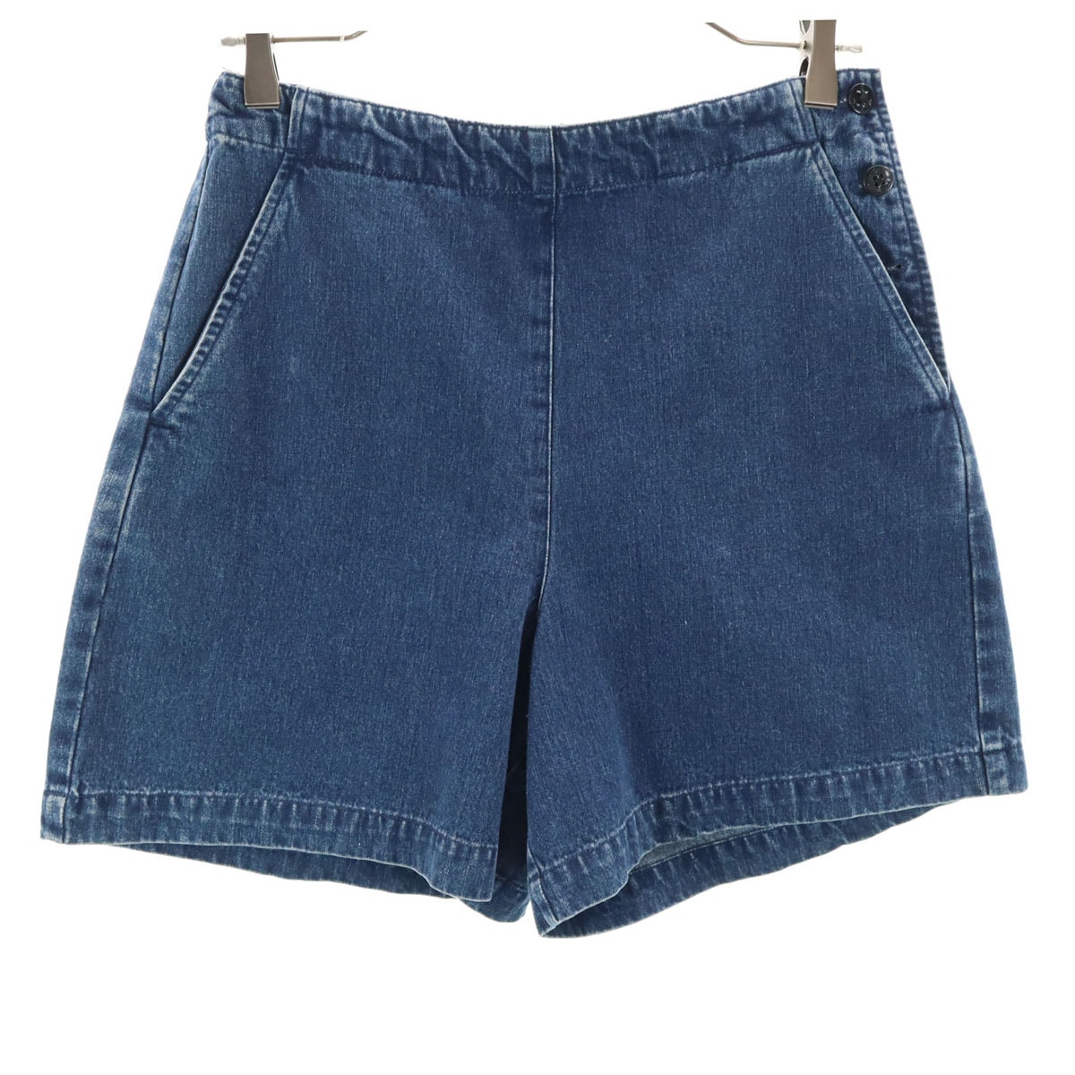 LAUREN RALPH LAUREN ローレンラルフローレン デニムショートパンツ 4 インディゴブルー
