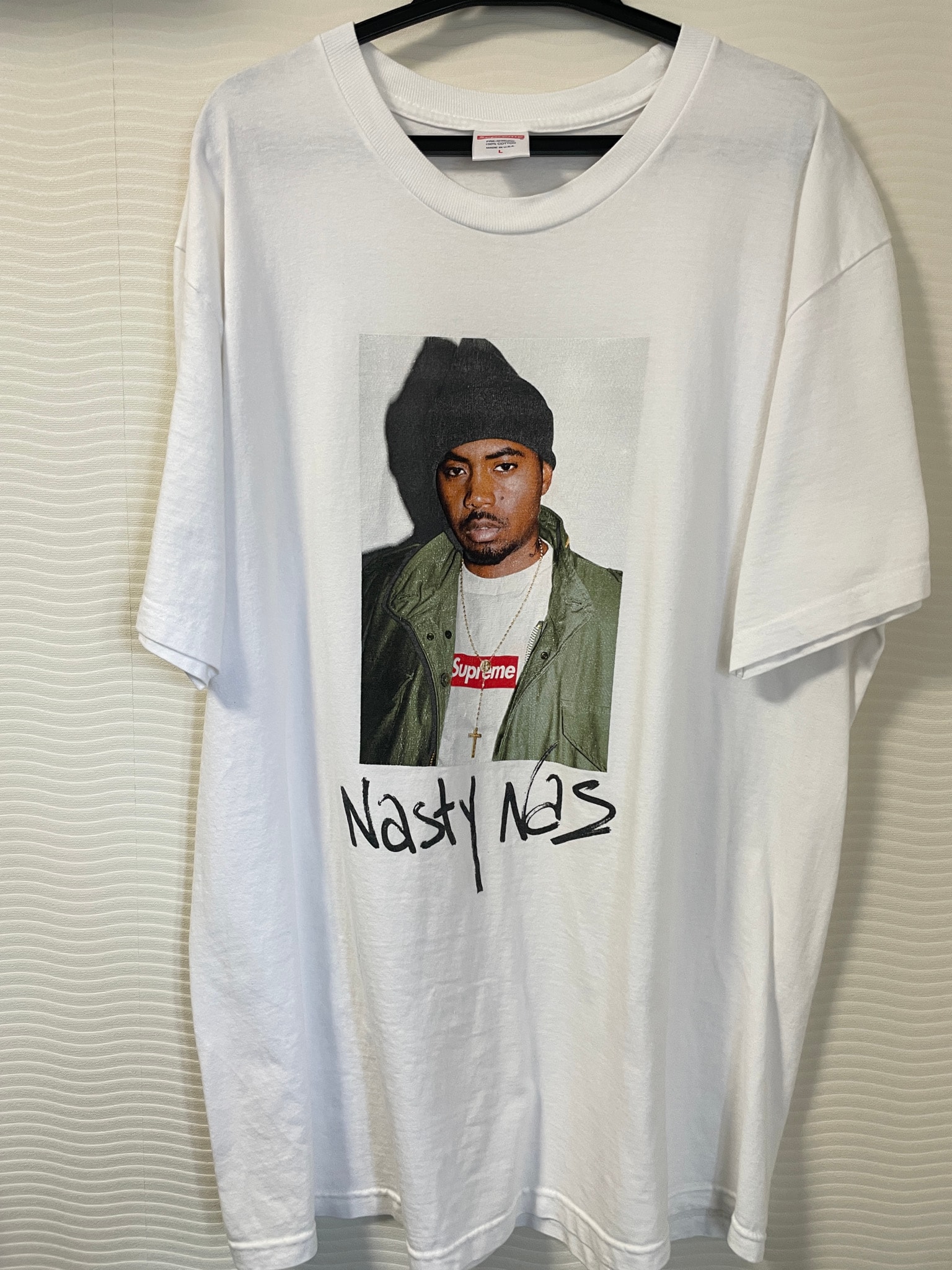 Supreme Nas Tee "White"