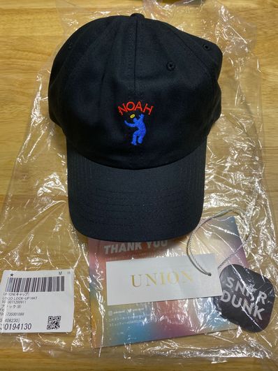 UNION x Noah Logo Lock-up Hat "Black"