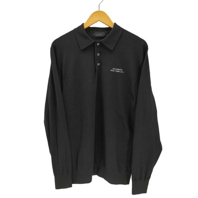 25AW LS Knit Polo ロングスリーブ ニット ポロ【1141652541967】