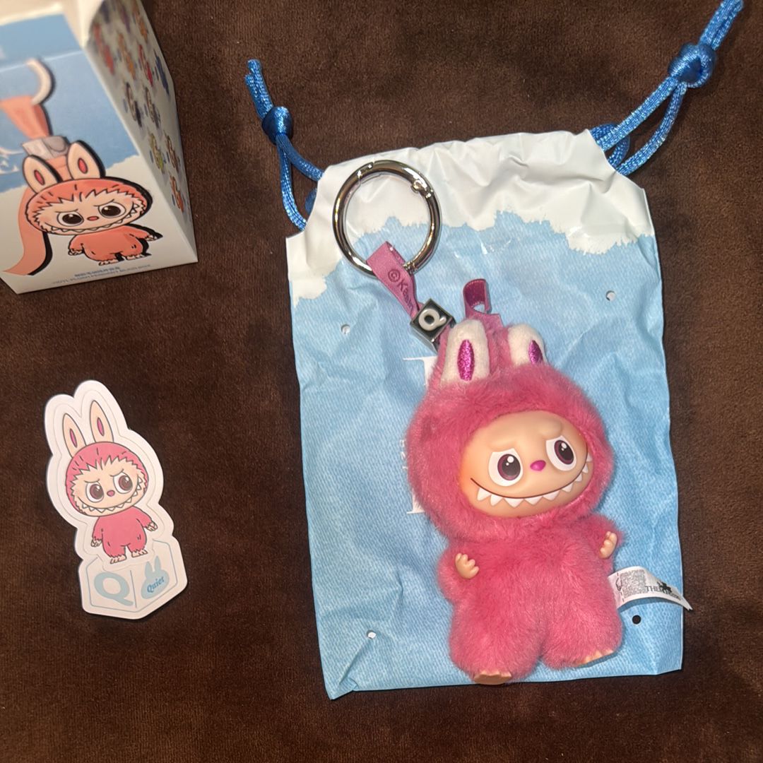 POP MART THE MONSTERS (LABUBU) Pin for Love Series-Vinyl Plush Pendant (N-Z) Q