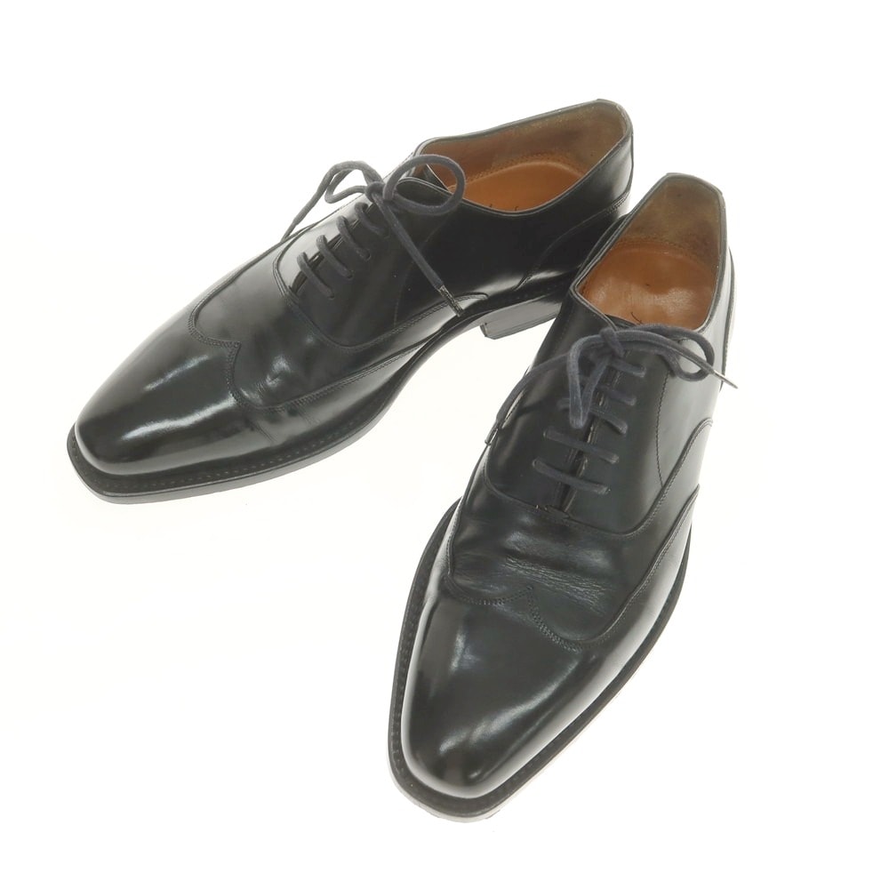 【中古】ジャランスリウァヤ JALAN SRIWIJAYA ブラインドブローグ ドレスシューズ ブラック【サイズ39】【メンズ】