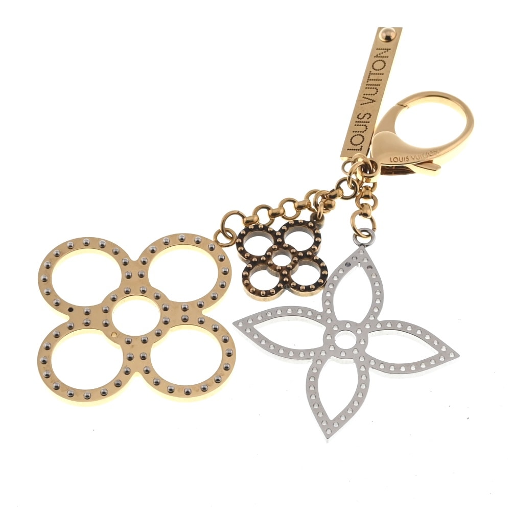 ルイ・ヴィトン LOUIS VUITTON M65090 モノグラムフラワー ビジュー サック・タパージュ キーホルダー レディース 袋付き T#138613