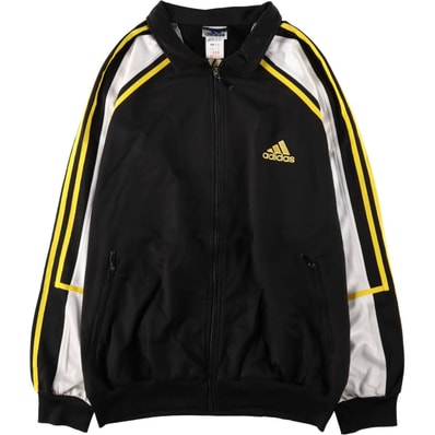 古着 90~00年代 アディダス adidas 襟付き ジャージ トラックジャケット メンズL相当/eaa643680