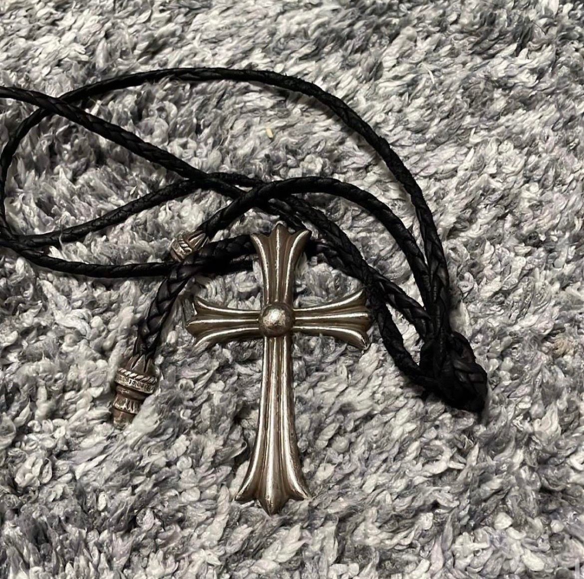 Chrome Hearts Large CH Cross Pendant "Silver"