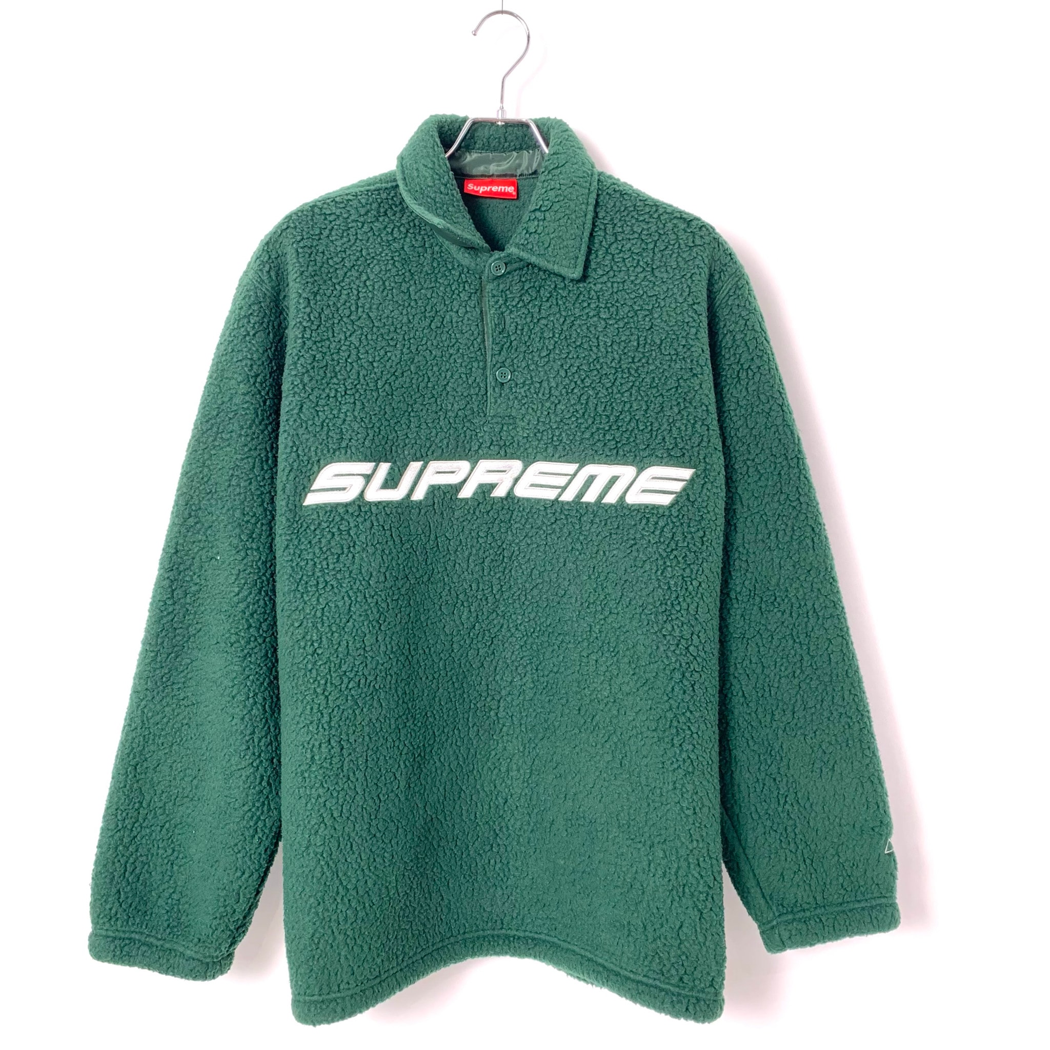 Supreme Polartec L/S Polo "Dark Green"