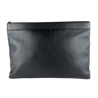 ルイ ヴィトン LOUIS VUITTON クラッチバッグ モノグラム シャドウ ポシェット ディスカバリー/モノグラム シャドウ ノワール メンズ M62903【中古】 z9528