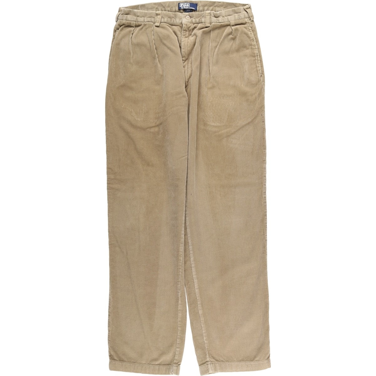 古着 ラルフローレン Ralph Lauren Polo by Ralph Lauren ANDREW PANT ツータック コーデュロイパンツ メンズw34相当/eaa627352