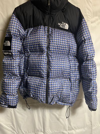 Supreme x The North Face Studded Nuptse Jacket "Royal"
