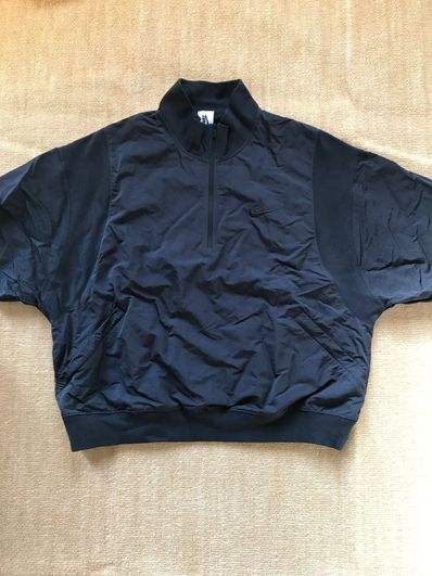 FEAR OF GOD / Nike 1/2 Zip Short Sleeve Jacket "Black"