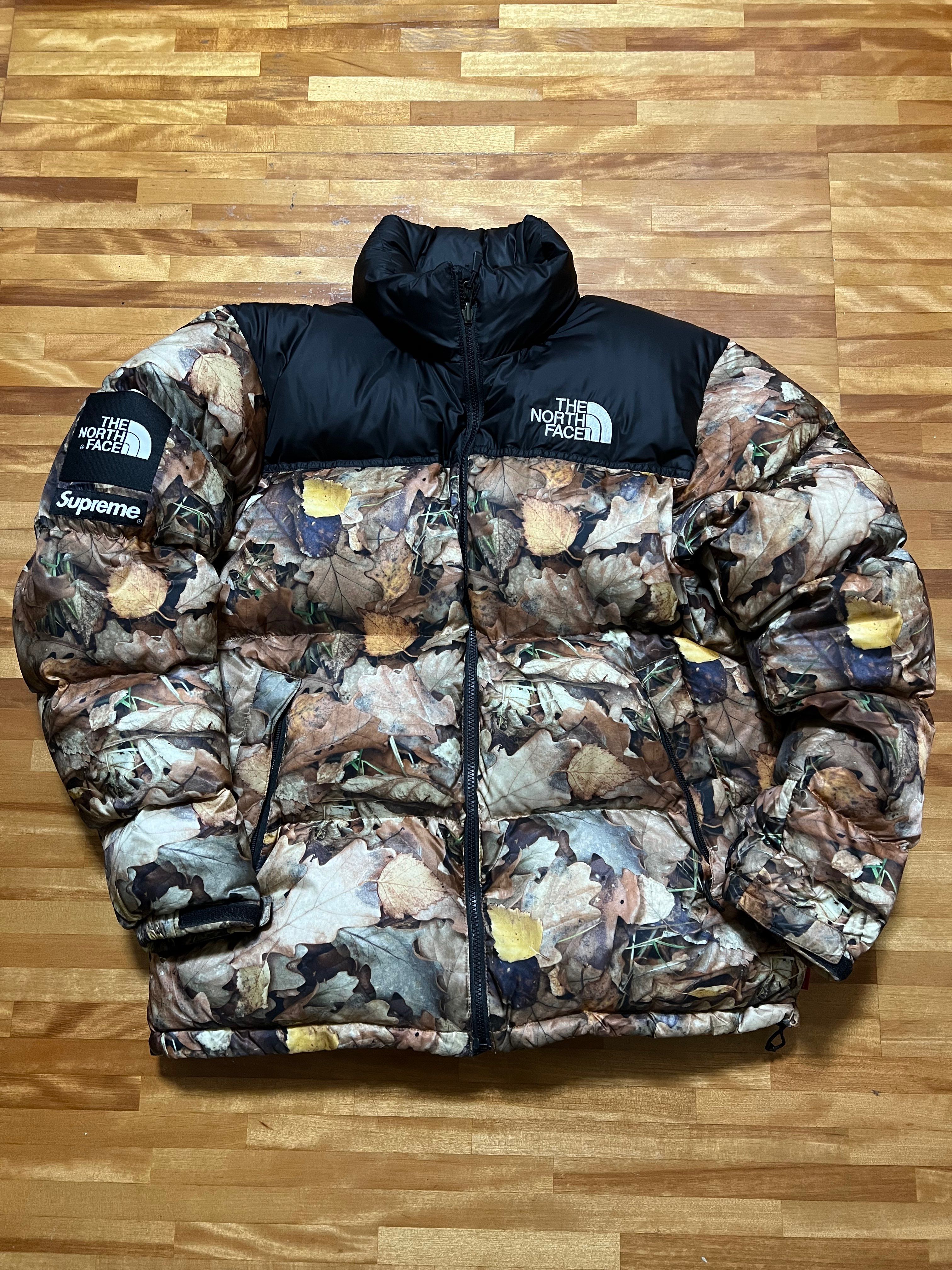 Supreme x The North Face Leaves Nuptse Jacket "Leaves"