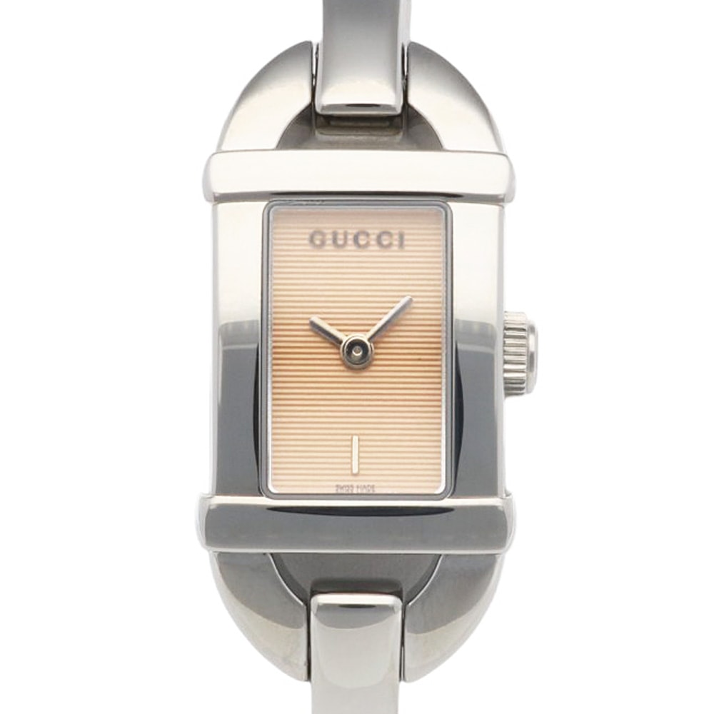グッチ 腕時計 時計 ステンレススチール 6800L クオーツ レディース 1年保証 GUCCI 中古