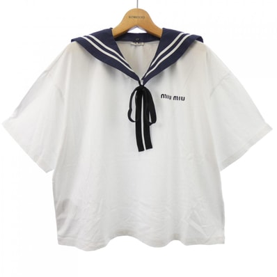 ミュウミュウ MIU MIU MJN309 1ZFY Tシャツ