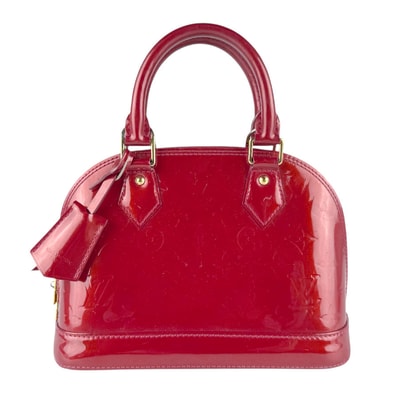 ルイ ヴィトン LOUIS VUITTON ハンドバッグ ショルダーバッグ モノグラム ヴェルニ アルマBB モノグラムヴェルニ ポムダムール レディース M91606【中古】 z8366