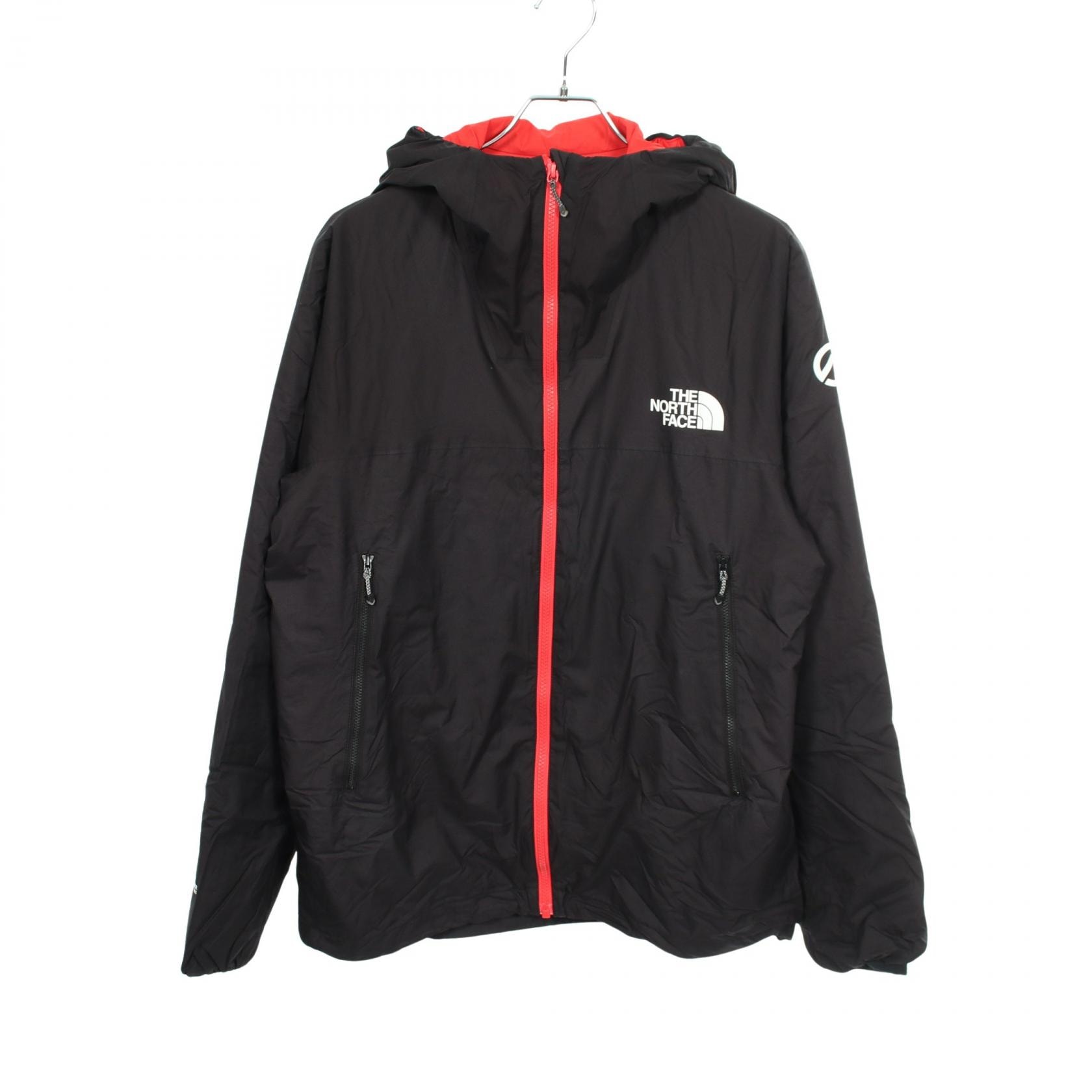 ザ・ノースフェイス THE NORTH FACE Aglow DW Light Jacket アグロウダブルウォールライト 中綿入り フード付き 衣料品 アウター ナイロン メンズ ブラック系 / レッド系 NY82320 【中古】