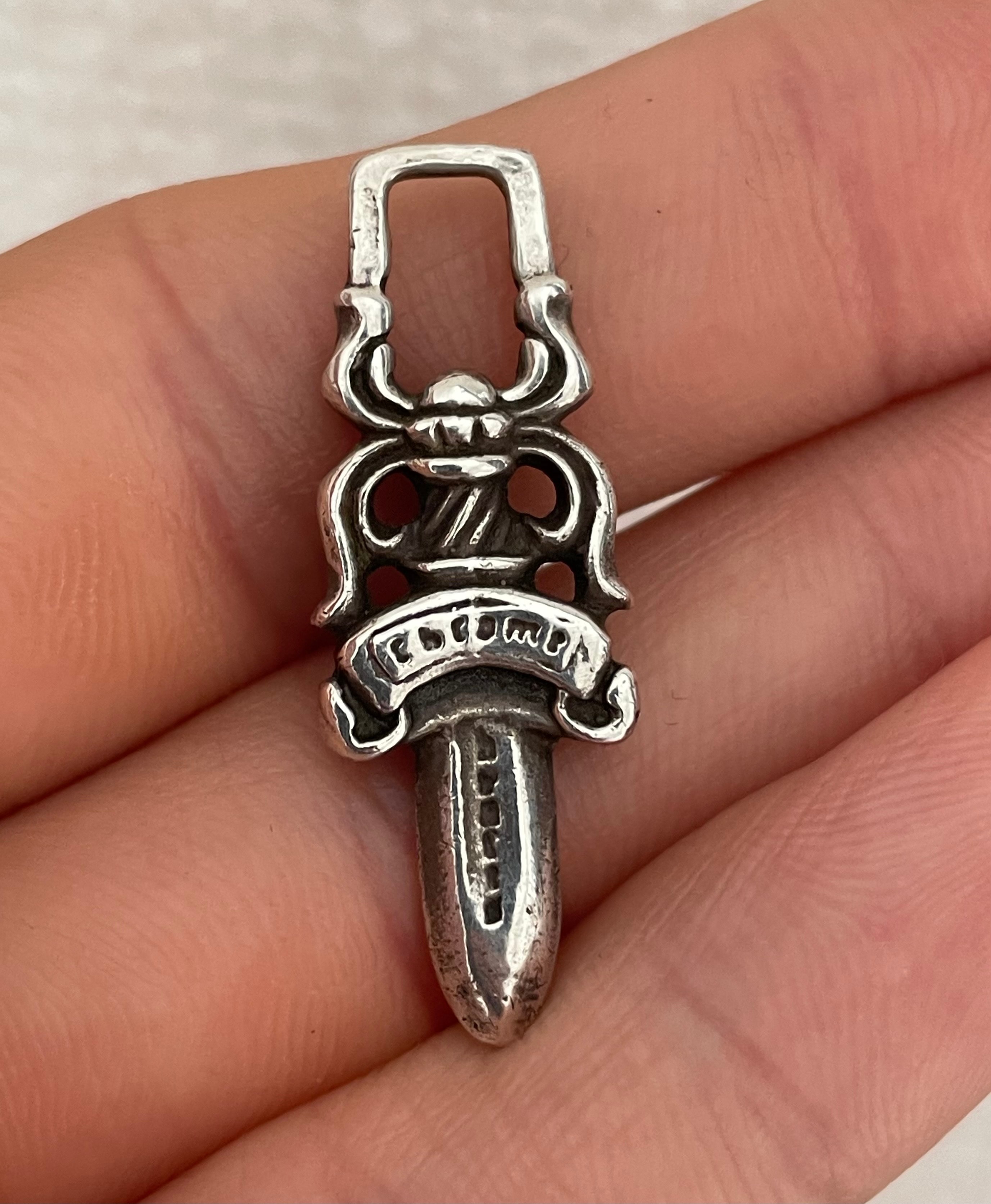 クロムハーツ # 5 ダガーチャーム ジップ1 "シルバー"