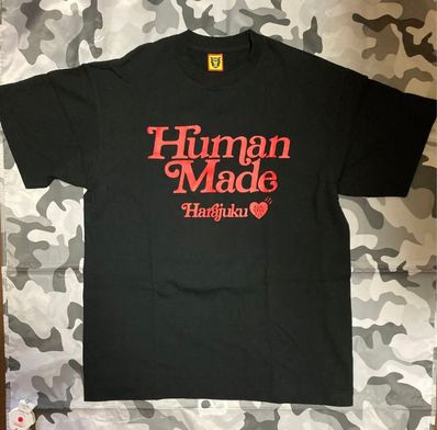 HUMAN MADE Girls Don't Cry Harajuku T-Shirt #1 "Black" / VERDY