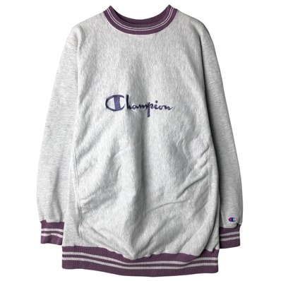 古着 90年代 チャンピオン Champion REVERSE WEAVE リバースウィーブ 刺繍タグ ロゴスウェットシャツ トレーナー USA製 メンズXXL相当 ヴィンテージ/eaa605262