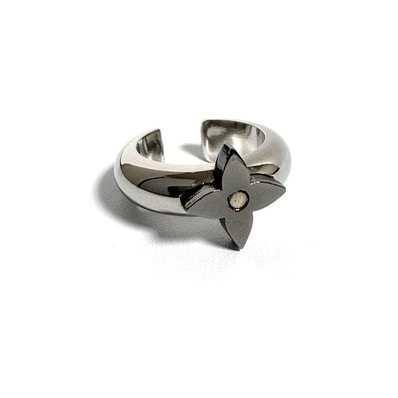 【片耳1個のみ】ルイヴィトン メンズ イヤーカフ モノグラム サークル スター