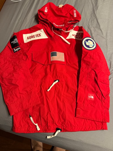 Supreme The North Face Trans Antarctica Expedition Gore-Tex Pullover "Red"