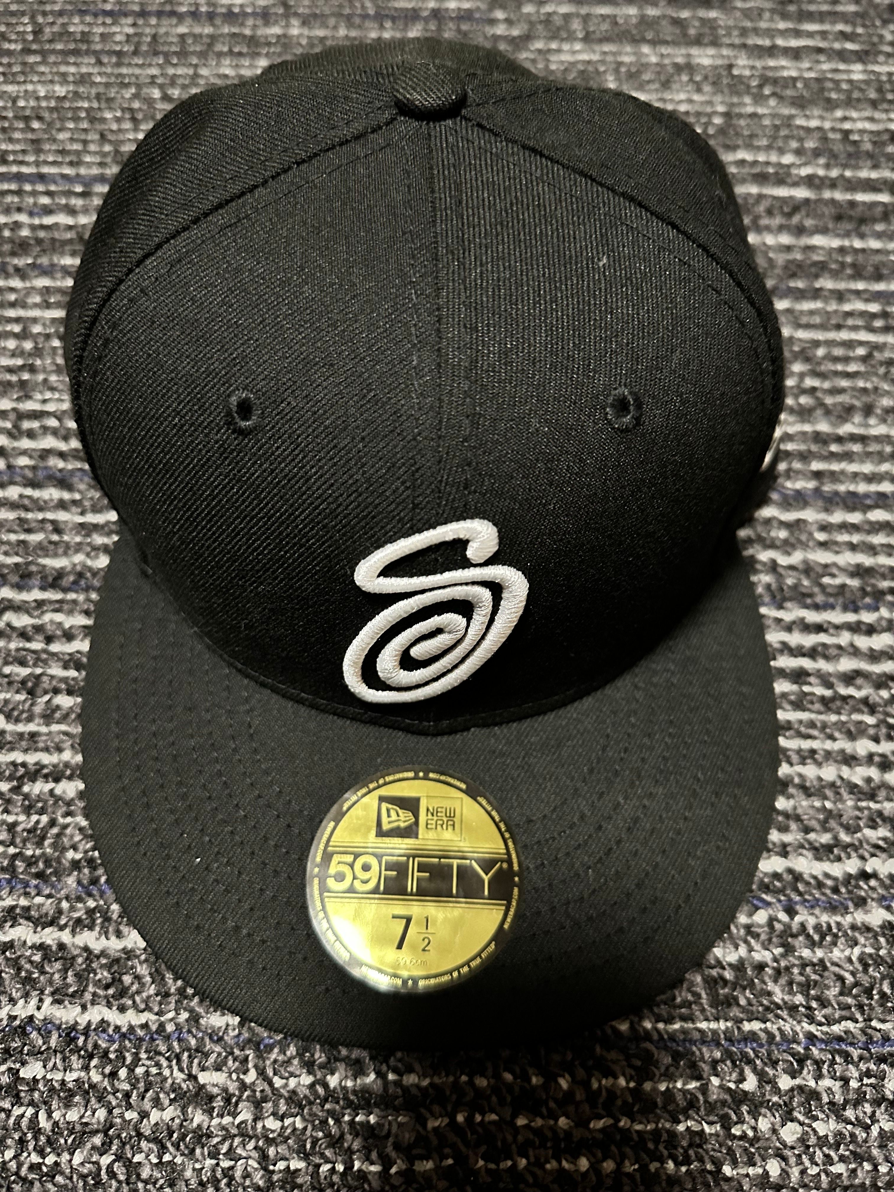 Stussy CURLY S NEW ERA CAP "Black"