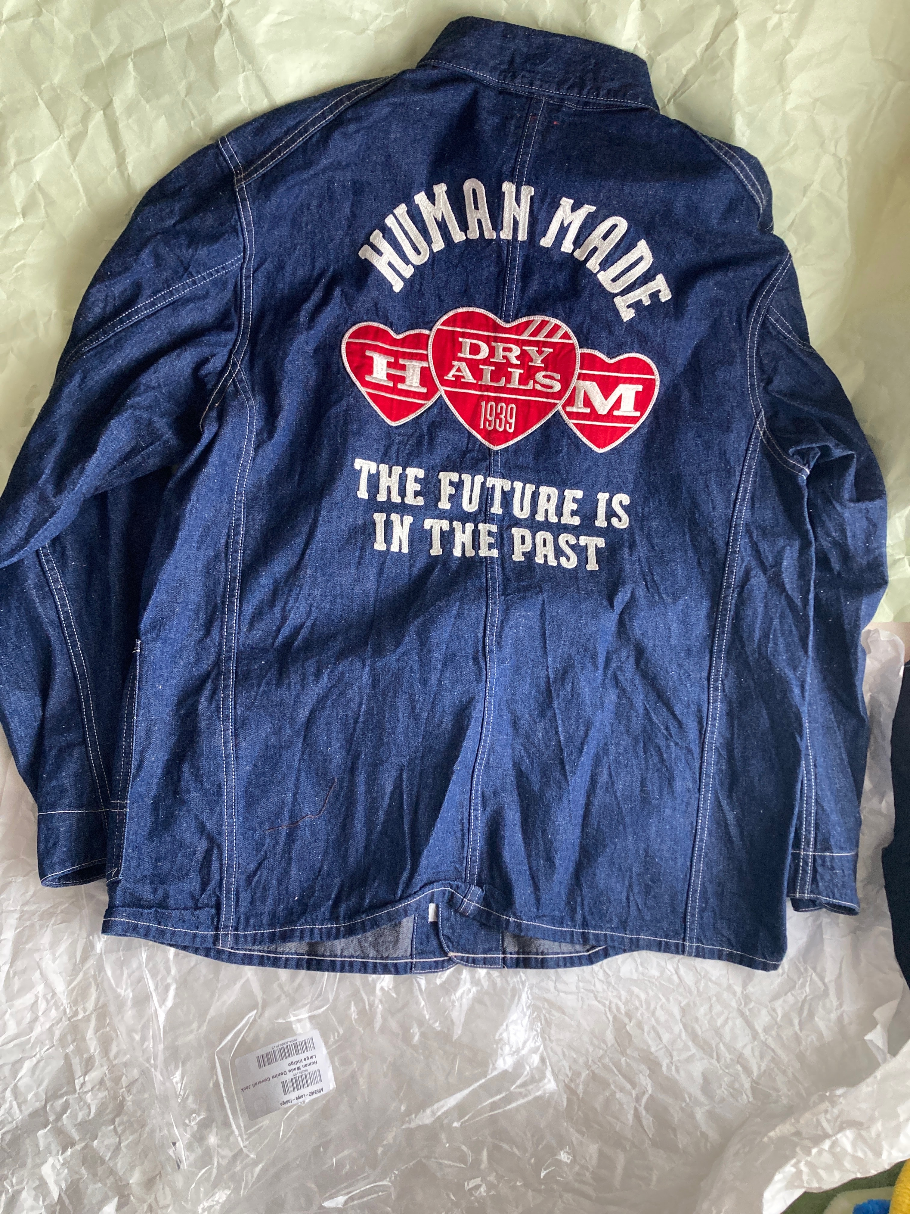 HUMAN MADE Denim Coverall Jacket "Indigo"